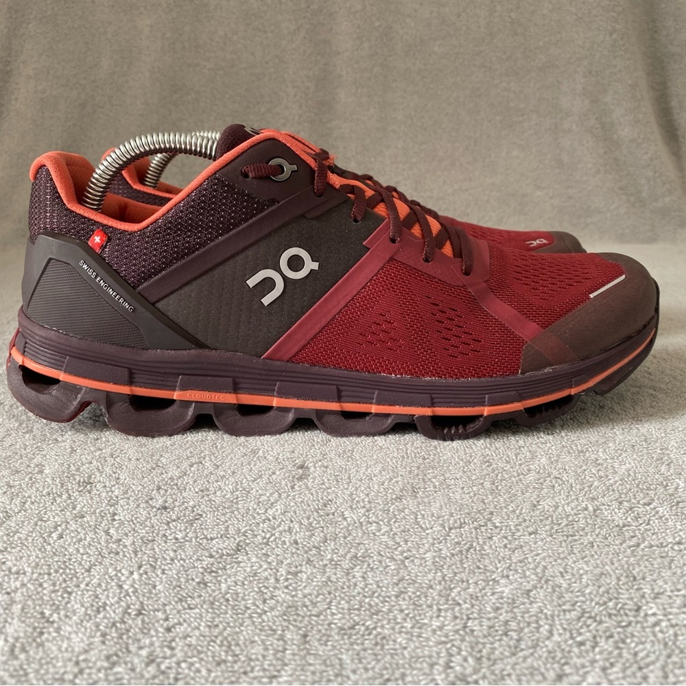 On Running Shoes Womens 11 Red Cloudace Running Athletic Sneakers